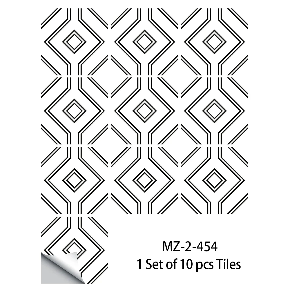 

Настенные наклейки YanTin черно-белые линии 10/15/20/30 см