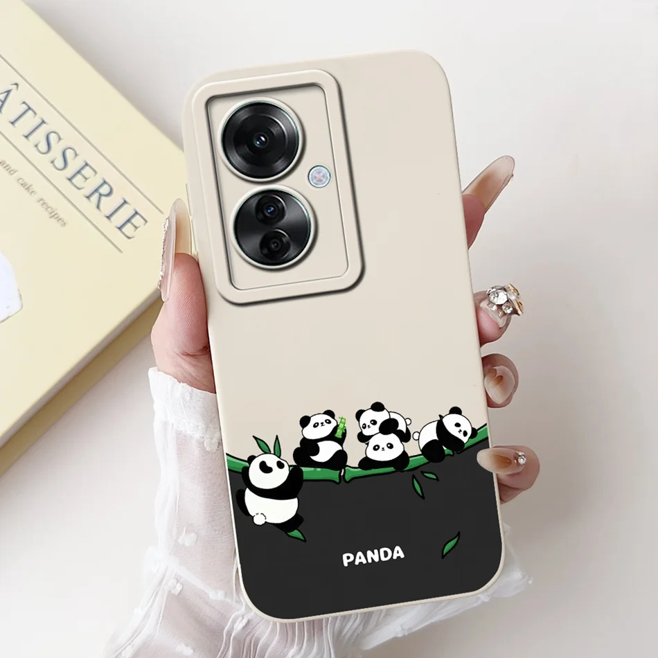 Для OPPO Reno11 F 5G Reno 11F CPH2603 2024 элегантная печатная камера защитные противоударные