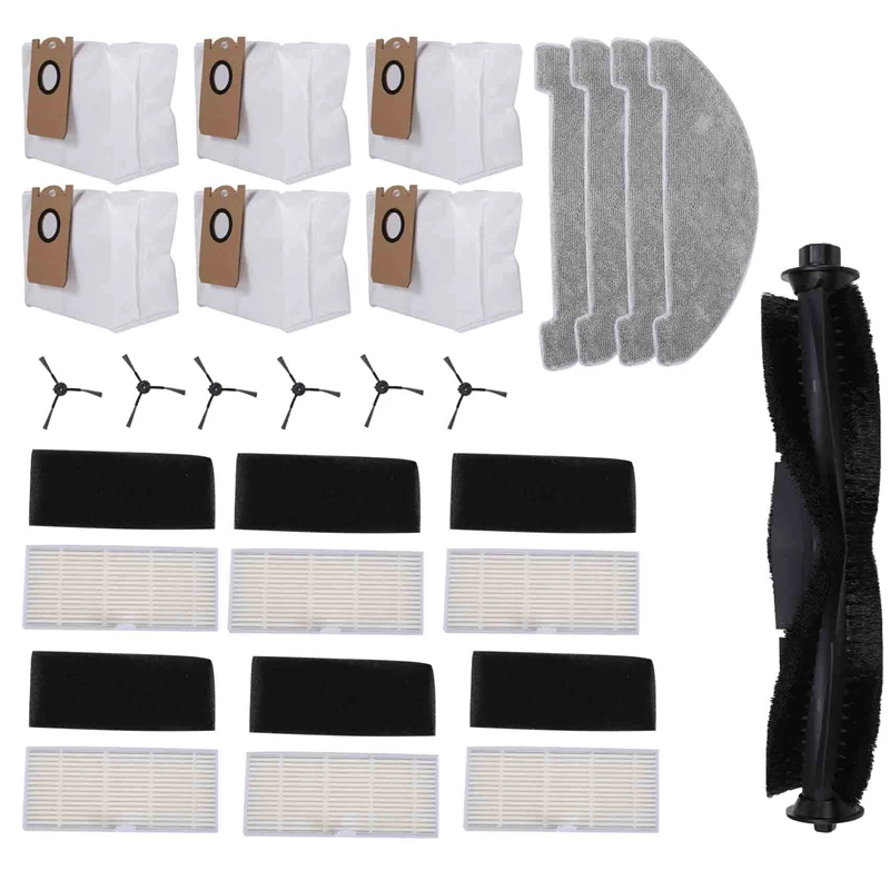 

Robot Vacuum Cleaner Kit Sweepers Accessories Mop Pads Dust Bags Suitable For Proscenic M7MAX M8 Robot Vacuum Cleaner