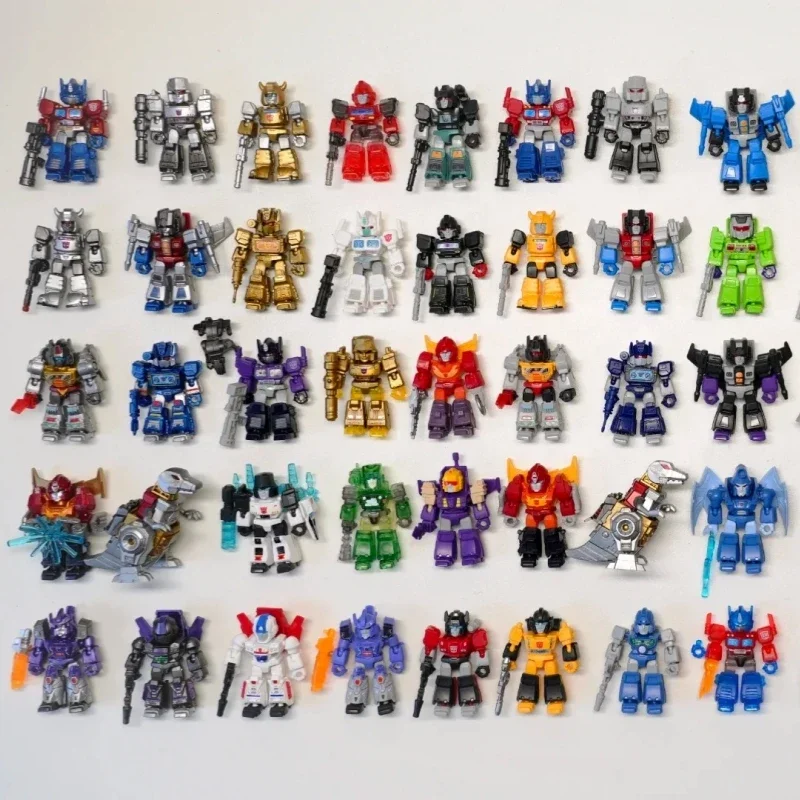 Фото Hot Blokees Transformers Defender/Galaxy/Shining версия слепая коробка полная серия Optimus Prime экшн-фигурка модель игрушки подарок ﻿ №3