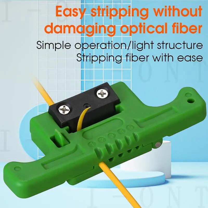 COMPTYCO FTTH Fiber Optic Stripping 1.9-3mm MSAT5 Access Tool HMSAT-5 Loose Buffer Tube Stripper AUA-05