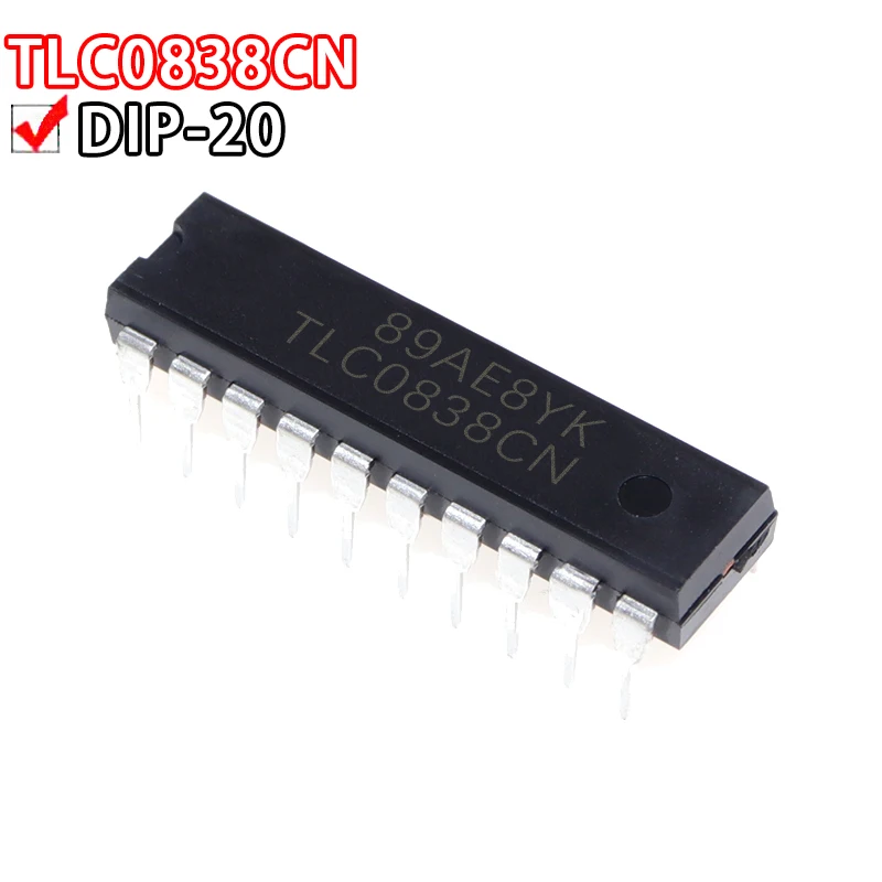1 шт. TLC0838CN/IN TLC541IN TLC542CN/IN TLC1541CN/IN TLC1543CN/IN TLC2543CN/IN TLC7226CN/IN TLC7528CN/IN DIP-20