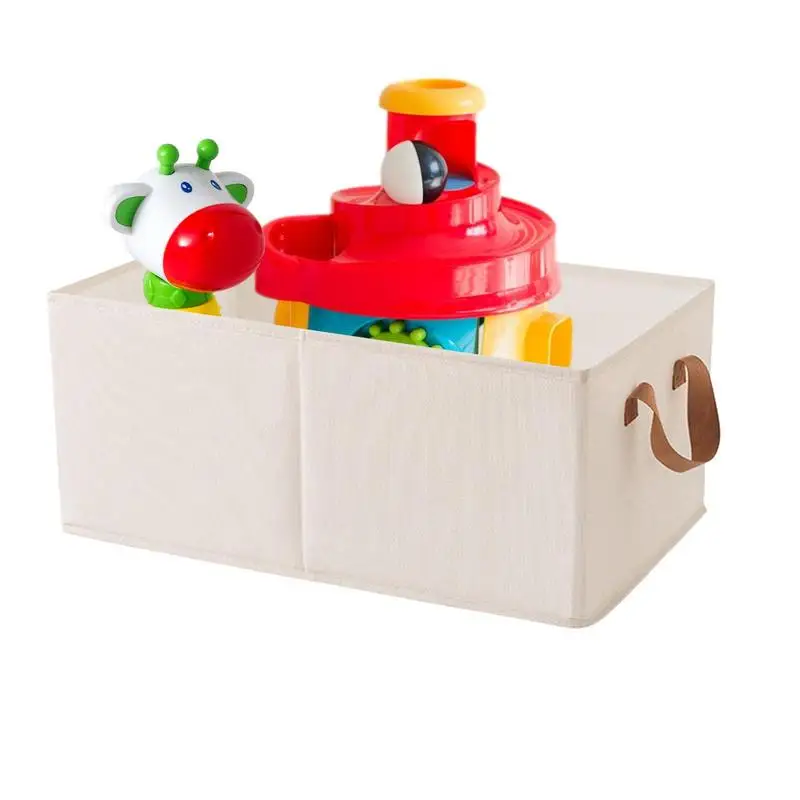 

Socks Storage Organizer Folding Storage Box Without Lid Cotton Storage Containers Foldable Washable Cloth Storage Box For Closet
