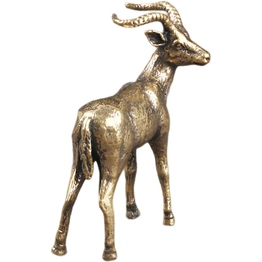 

Золотое украшение для спальни, статуэтка в форме лампы, изысканное медное украшение