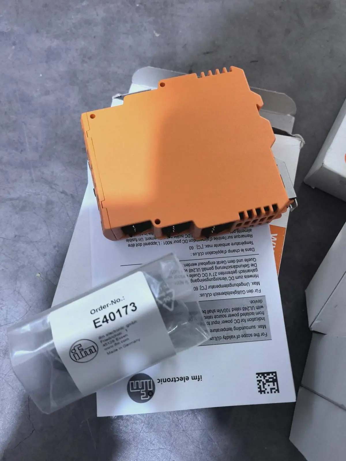 Фото IFM DD0203 Новый модуль мониторинга скорости IFM D200 высокого качества №3