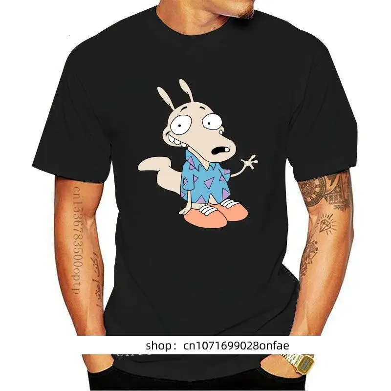 

Новая футболка Rocko с изображением ностальгии в стиле 90-х