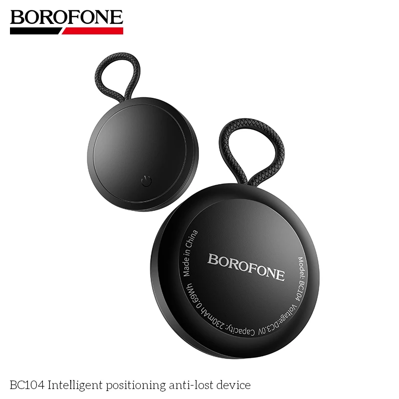 Фото BOROFONE BC104 Bluetooth-трекер AirTag, совместимый с Find My iPhone, для ключей, домашних животных, багажа, пожилых людей, детей, мини-GPS-локатор, защита от потери №3
