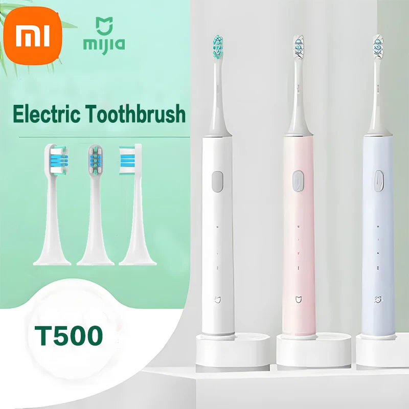 

Original Mijia T500 Ultrasonido Brush Wireless Oral Hygiene Electric Toothbrush Mode Memory Function Tooth Protection Vibrador