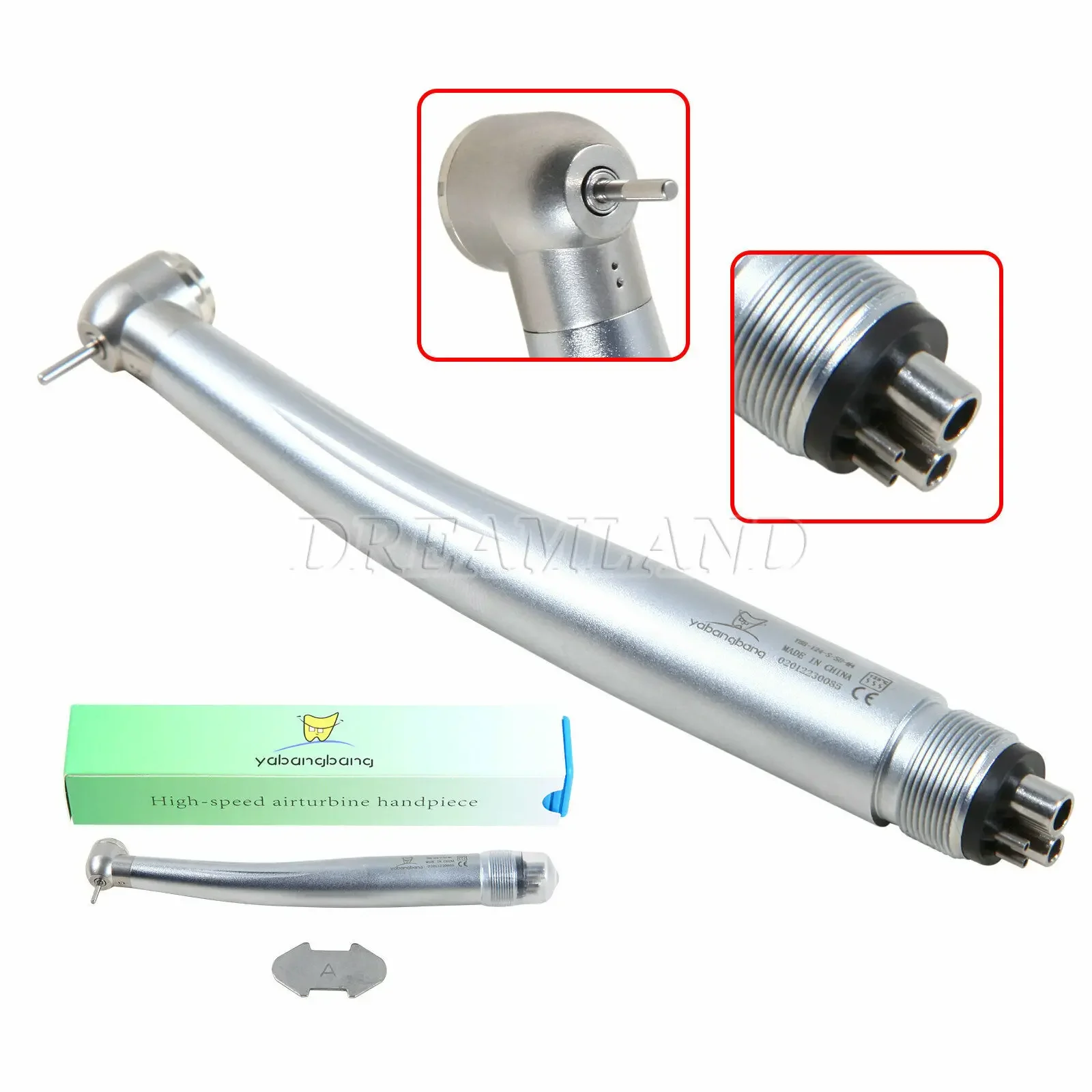 Стоматологический (светодиодный оптоволоконный) высокоскоростной контругловой