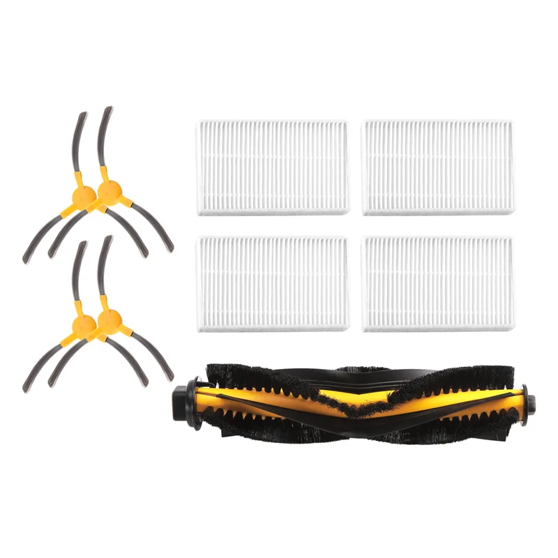 Набор боковых щеток для прокатки подходит Liectroux C30B /Proscenic 800T 820S 820T 830T Запчасти