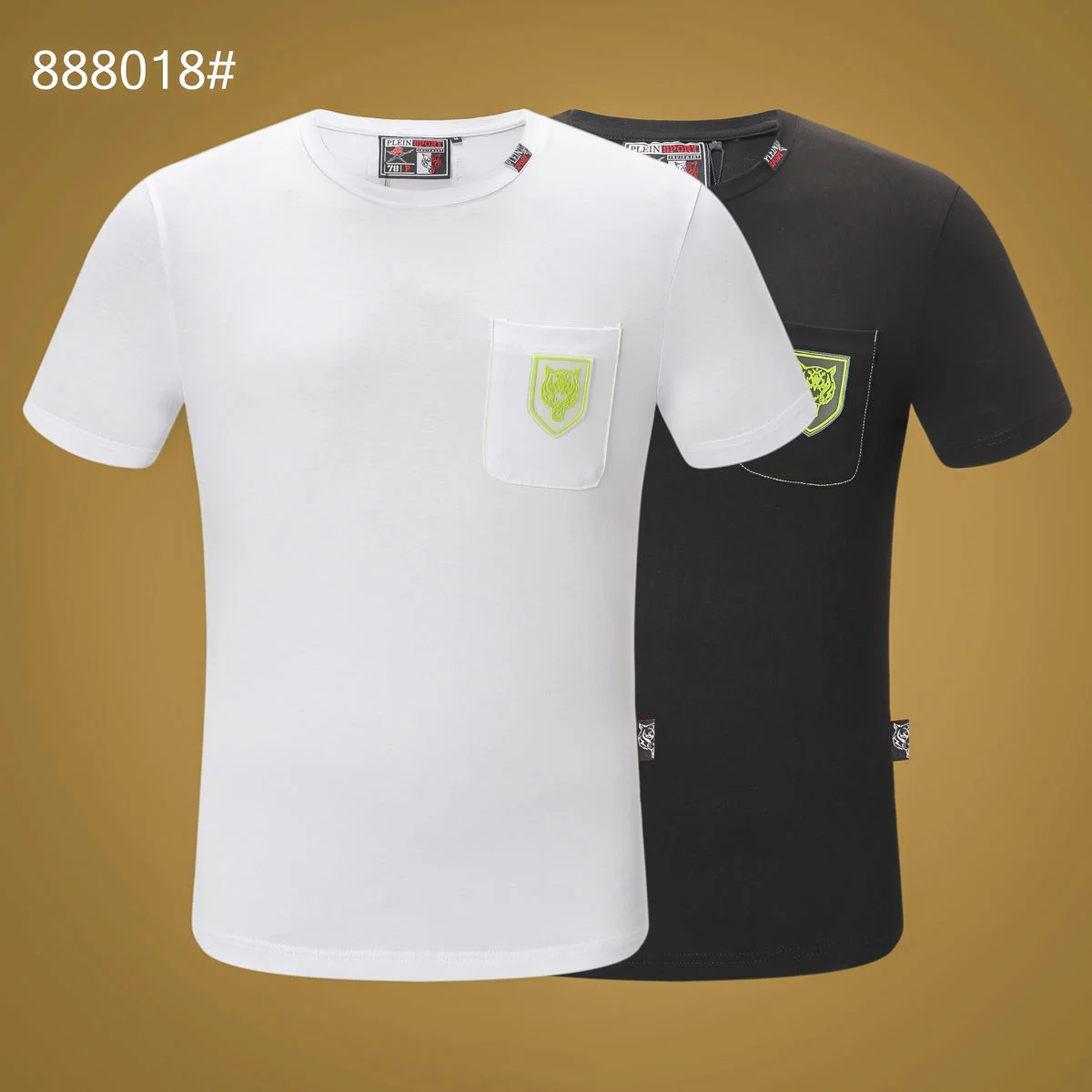 

Pulan Classic Seal Logo Short Sleeve T-shirt Men's Spring And Summer New XY