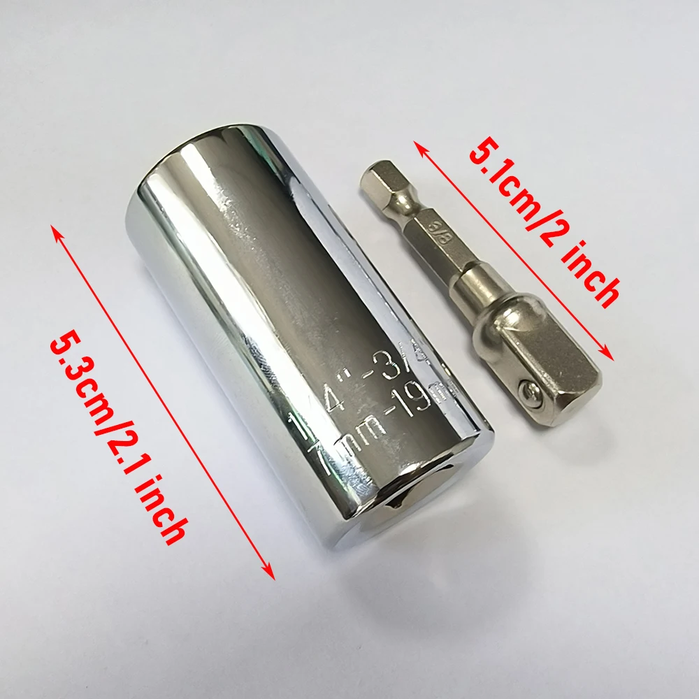 Фото Многофункциональная головка, многоцелевой торцевой ключ, головка 7-19 мм, стандартные прочные инструменты для ремонта автомобилей, грузовиков, многофункциональный инструмент №5
