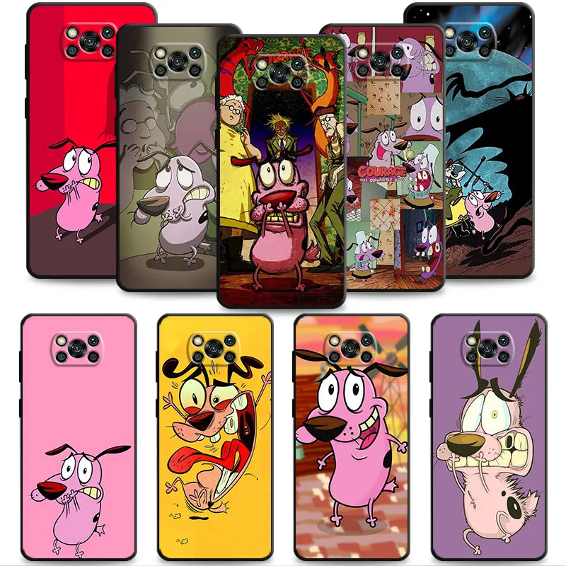 

Casing Courage Dog For Xiaomi MI 12 11T 5G POCO X4 Pro 13 POCO X3 NFC 11 Lite Note 10 12X POCO M3 10T Pro 9T 12S 12T Cases