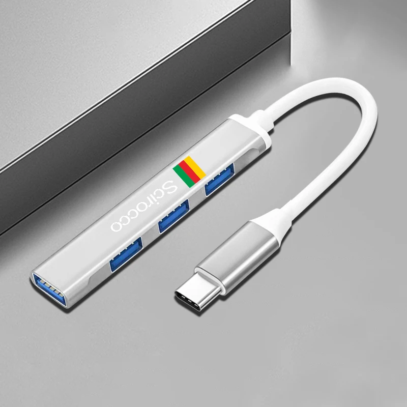 

1pcs Type-C Turn USB Adapter Hub For Volkswagen Scirocco Santana Polo Passat Magotan Lavida Jetta Golf CC T-ROC Tiguan Touran