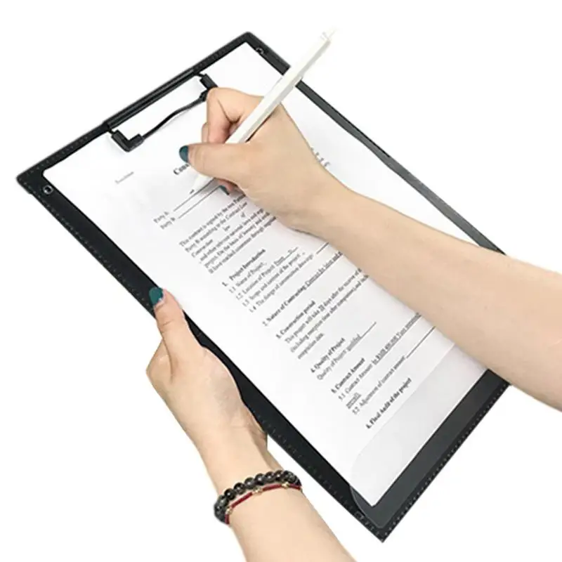

Nursing Clipboard 2 Layers Folding Clipboard For Nurses Lightweight Portable Office Tools With Elastic Band Are Suitable For