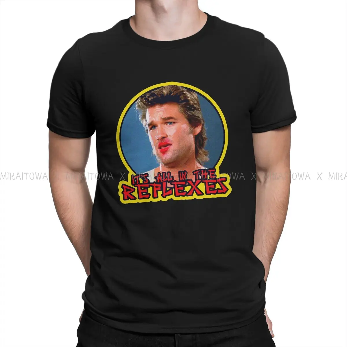 

Big Trouble in Little China It All In The Reflexes Tshirt Homme Men's Tees Blusas Loose Cotton T Shirt For Men