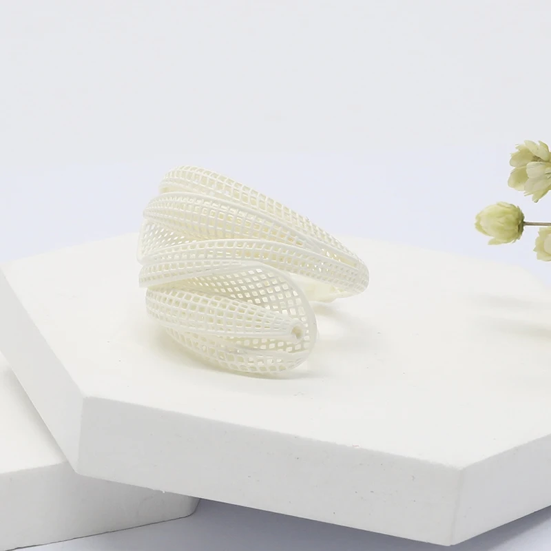 Кольцо литье белый воск для изготовления ювелирных изделий серебро золото