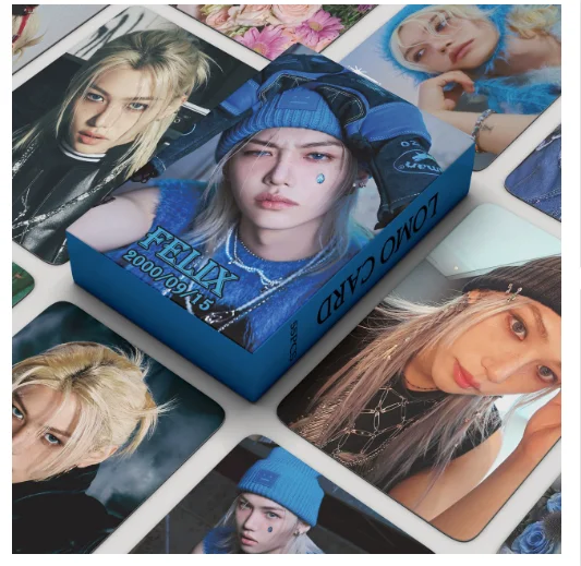 

Коллекционные фотокарточки Kpop Felix Solo Hyunjin 55 шт.