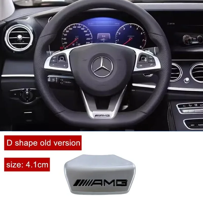 

Автомобильный руль, эмблема, наклейки, интерьерный значок для Mercedes Benz AMG W206 W204 W205 W212 W213 W221 W222 W223 W251 W464 GLE