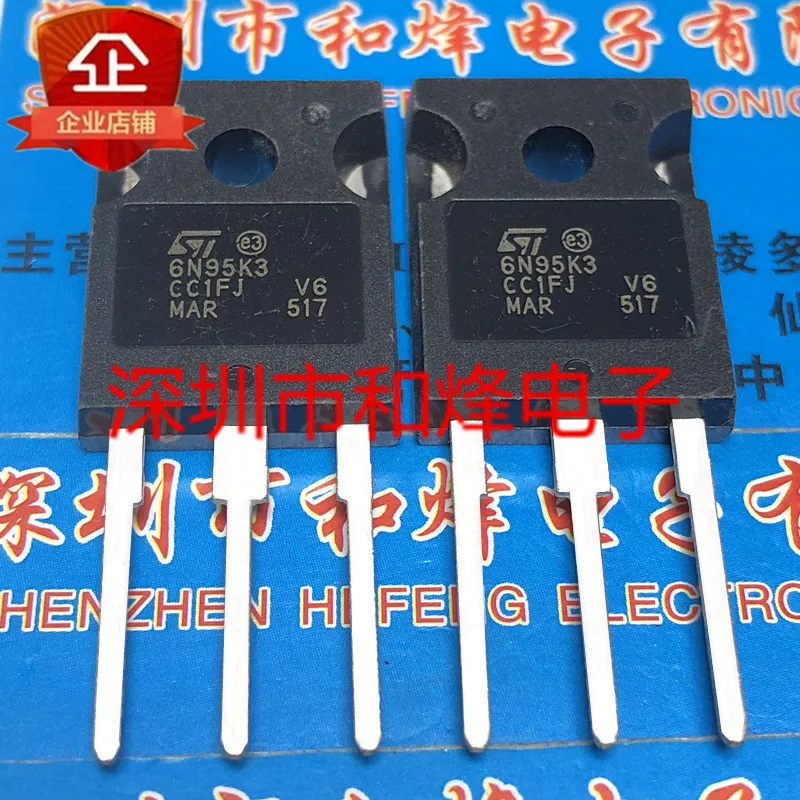 

5 шт.-10 шт. 6N95K3 STW6N95K3 TO-247 950V 9A Новый и оригинальный на складе