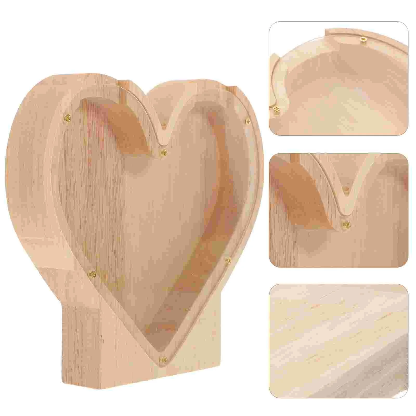 Копилка Любовь экономящая банка динозавров прозрачная деревянная коробка для