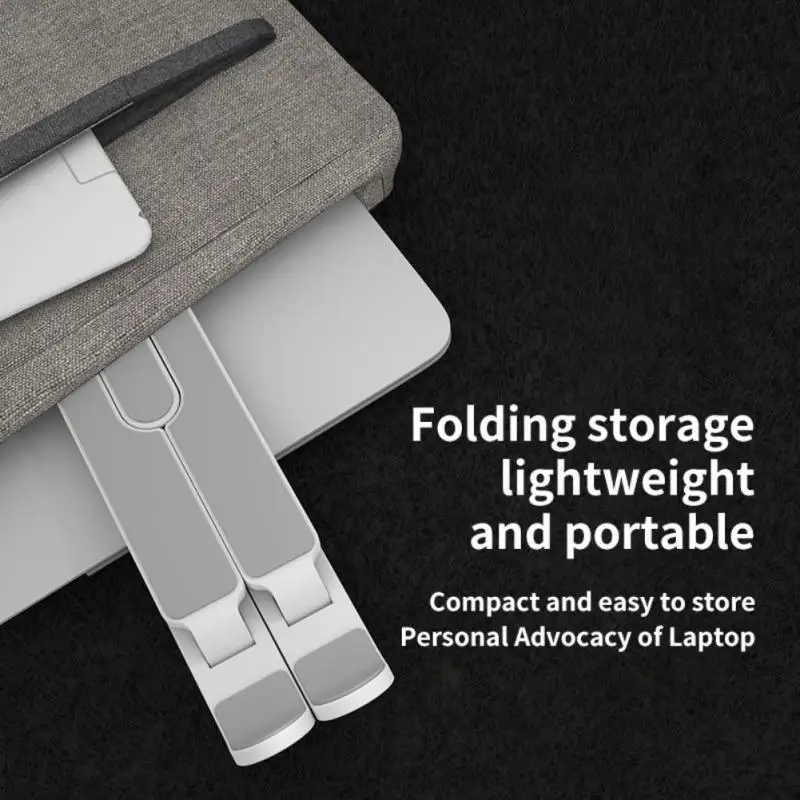 

Aluminum Alloy Computer Stand Adjustable Folding Lifting Laptop Stand Convenient Cooling Base Bracket Support Bracket Desktop