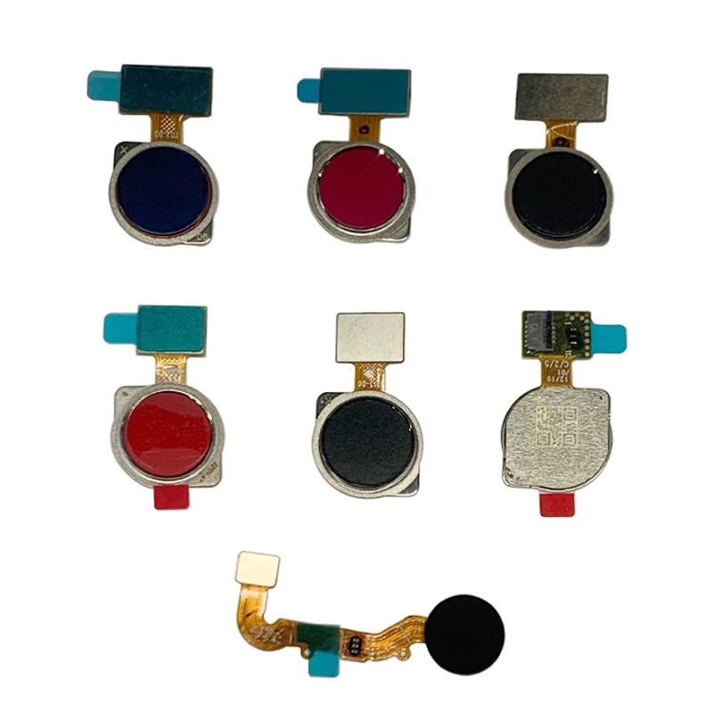 Оригинальный датчик отпечатков пальцев кнопка домой гибкий кабель для Xiaomi Redmi 7 8 9