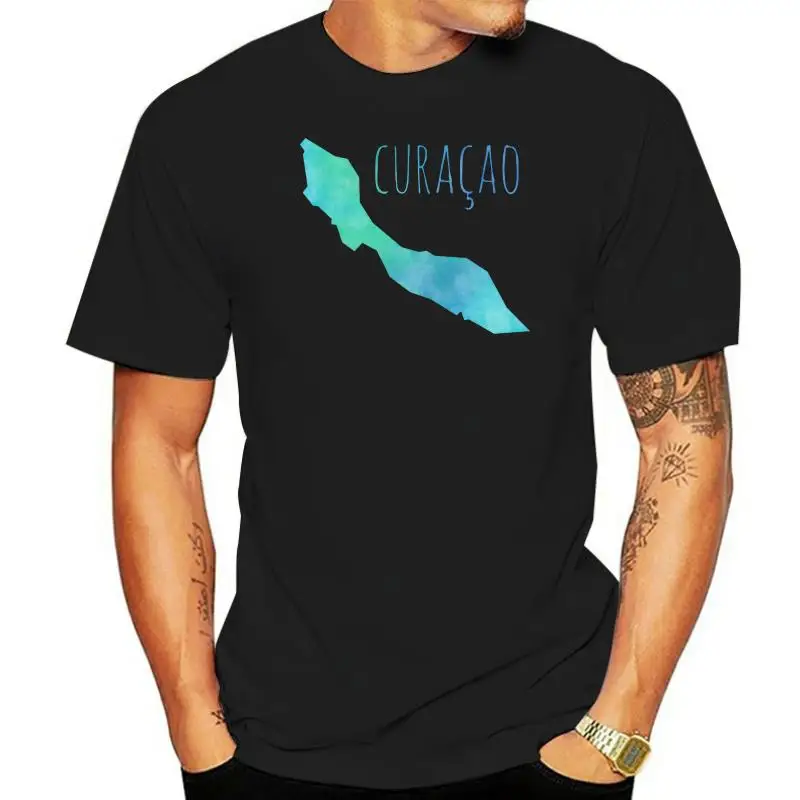 

curacao t shirt men Designing cotton S-XXXL solid color Fitness New Fashion Spring Autumn Outfit tshirt