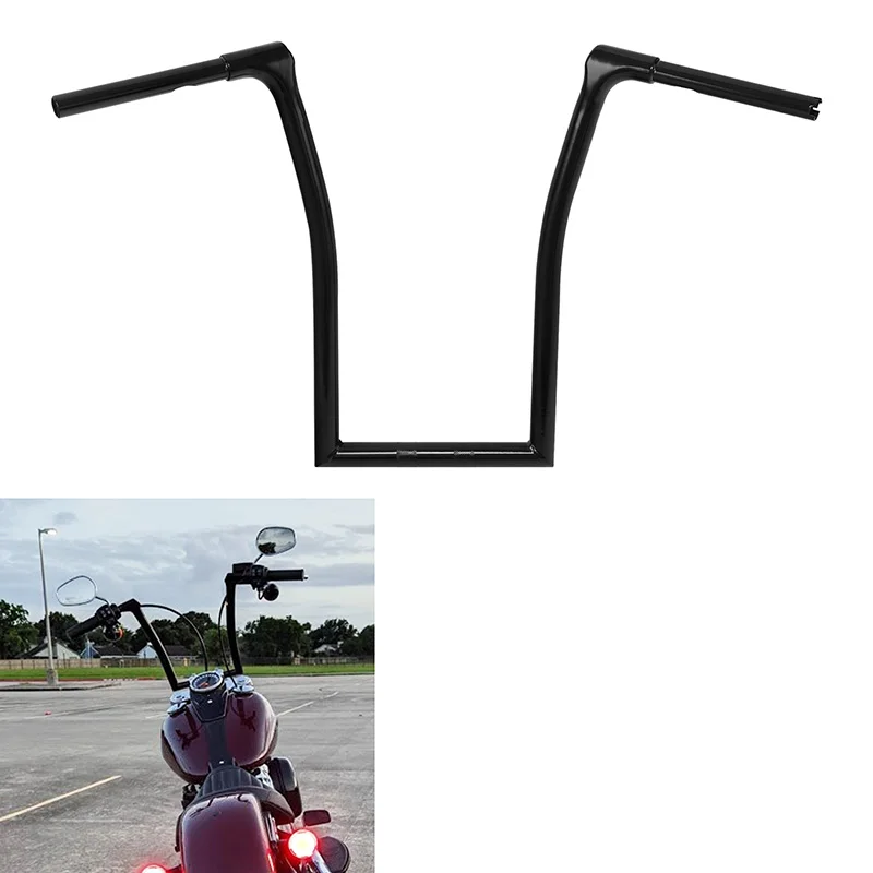 

Мотоциклетная вешалка 19 дюймов для руля Ape для Harley Road King Freewheeler Fat Boy Fat Bob FXBR FXFB FLFB FLFBS