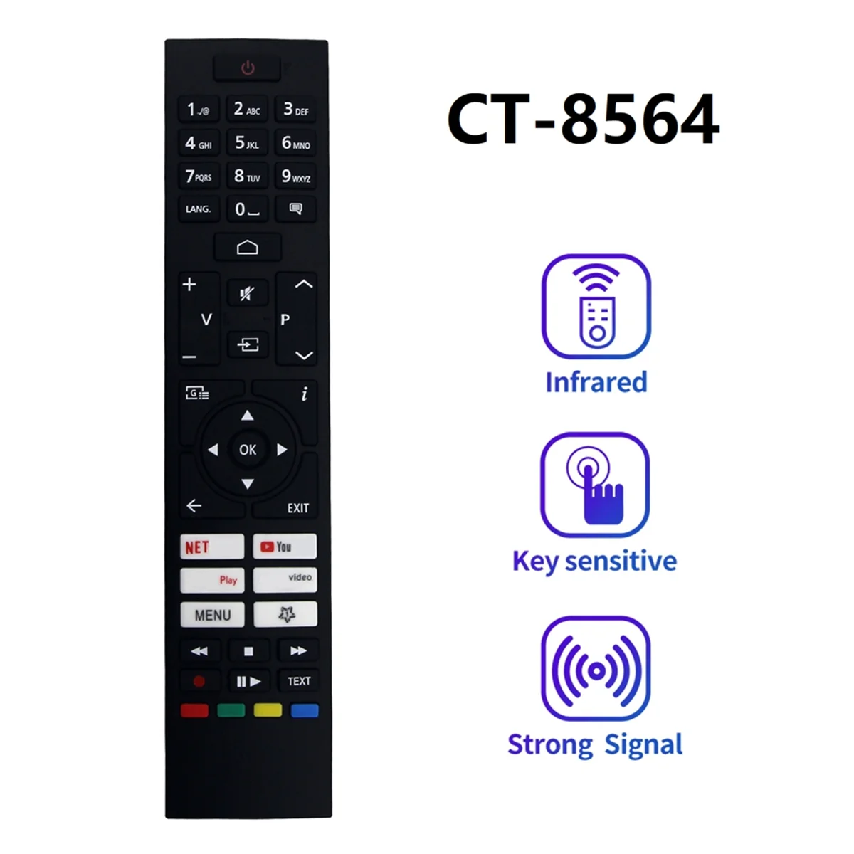 Пульт дистанционного управления для Toshiba Smart LED TV RC45157