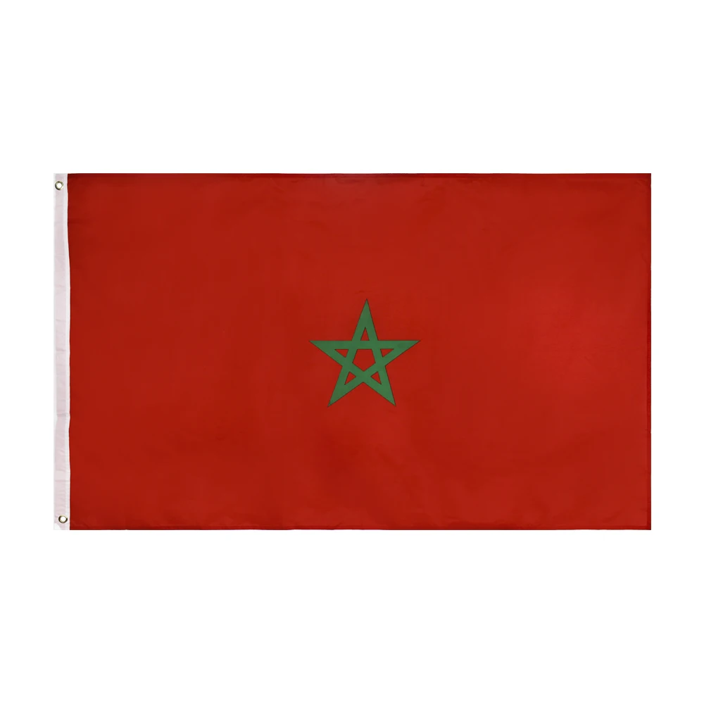 

MAR The Kingdom of Morocco Flag For Decoration Suitable for family party travel photo event festive decoration, gift giving