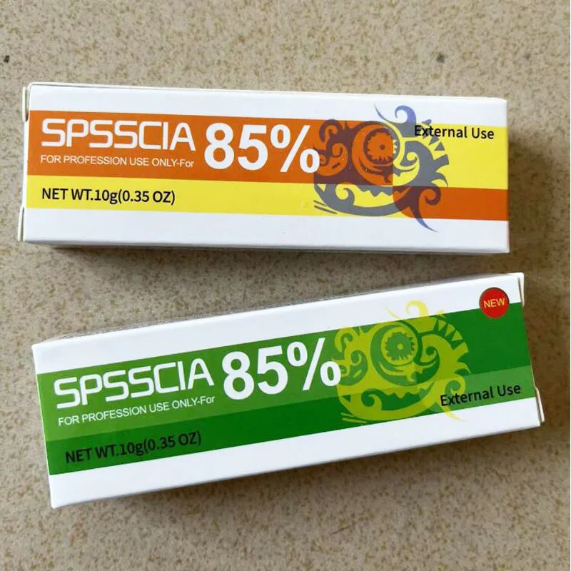 

2023 New Arrival 85% Spsscia Tattoo Cream Before Permanent Makeup Piercing Eyebrow Lips Body Skin