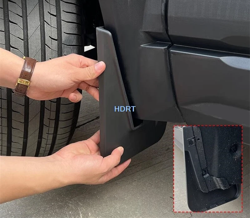 

Стайлинг автомобиля, переднее и заднее Брызговики для Chery iCAR 03 Jaecoo 6 J6 2024 +