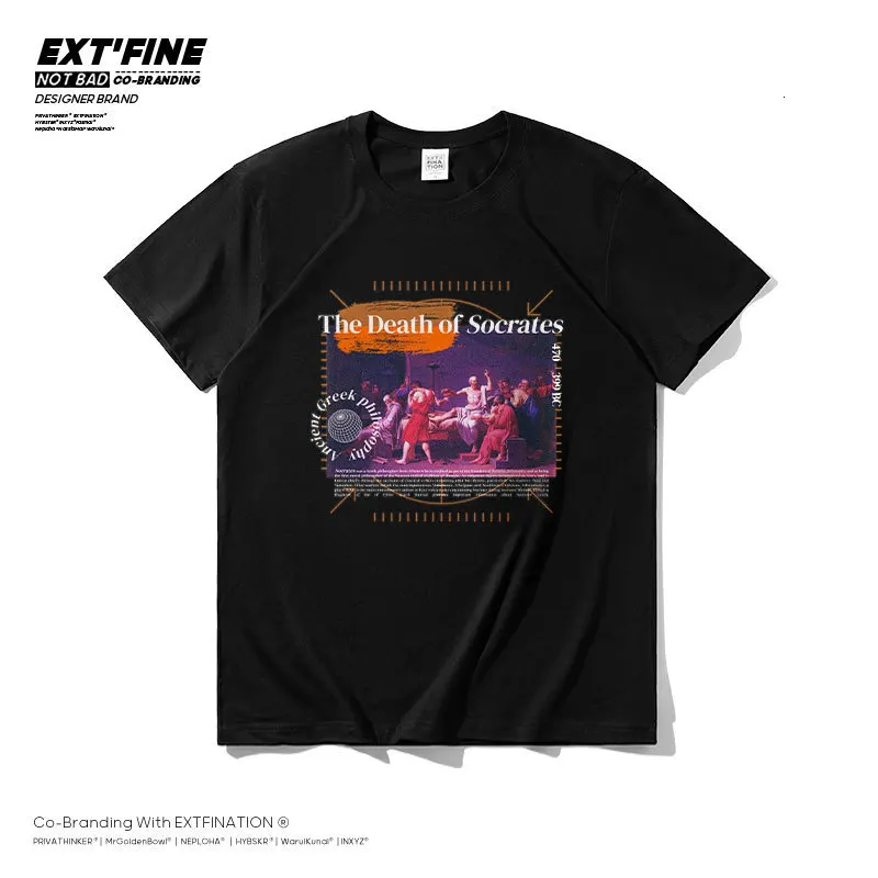 

Женская Винтажная футболка с коротким рукавом, круглым вырезом и принтом