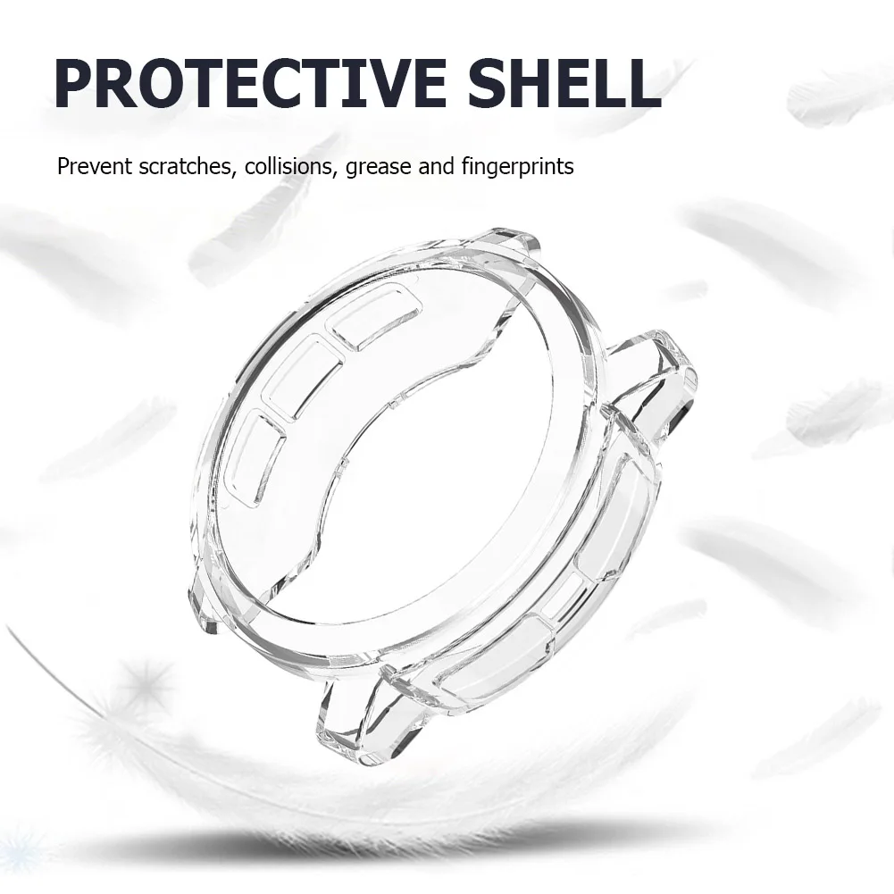 

Сменная рамка для часов, полый защитный чехол с полым покрытием для умных часов, чехол из ТПУ с защитой от отпечатков пальцев для Garmin Instinct 2