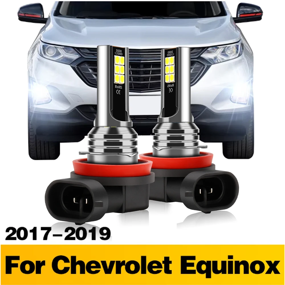 2 шт. светодиодные противотуманные фары 12 В автомобильные передние H8 H11 H16JP