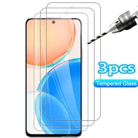 3pcs protective glass for honor x8 xonor honar x 8 honorx8 glasses tempered screen protectors armor safety film tfy lx1 6 7 inch
