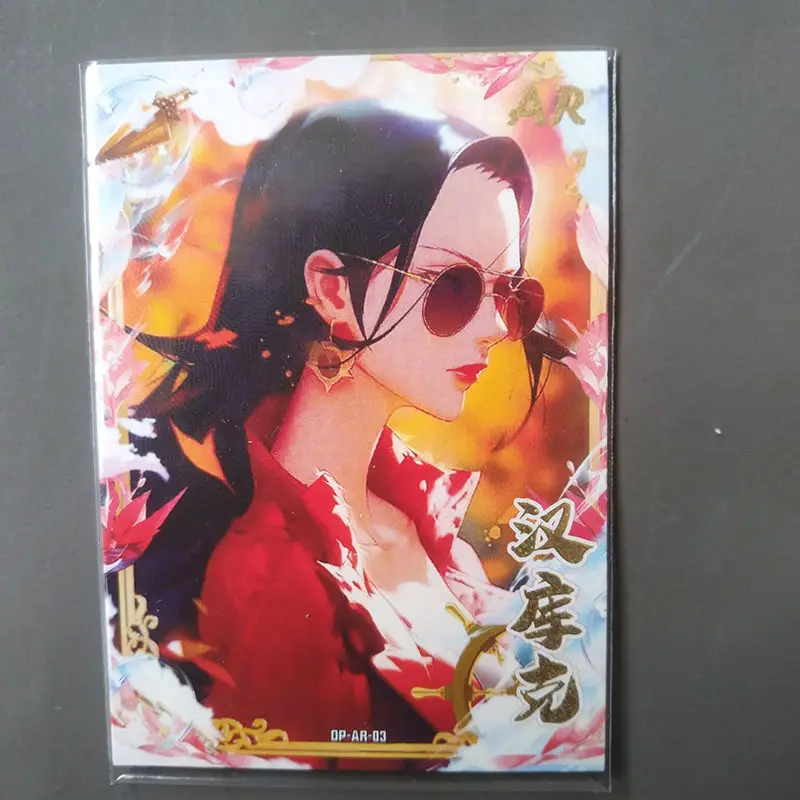 One Piece Ar Series Hancock Luffy Shanks аниме персонажи Бронзирующая коллекционная карточка