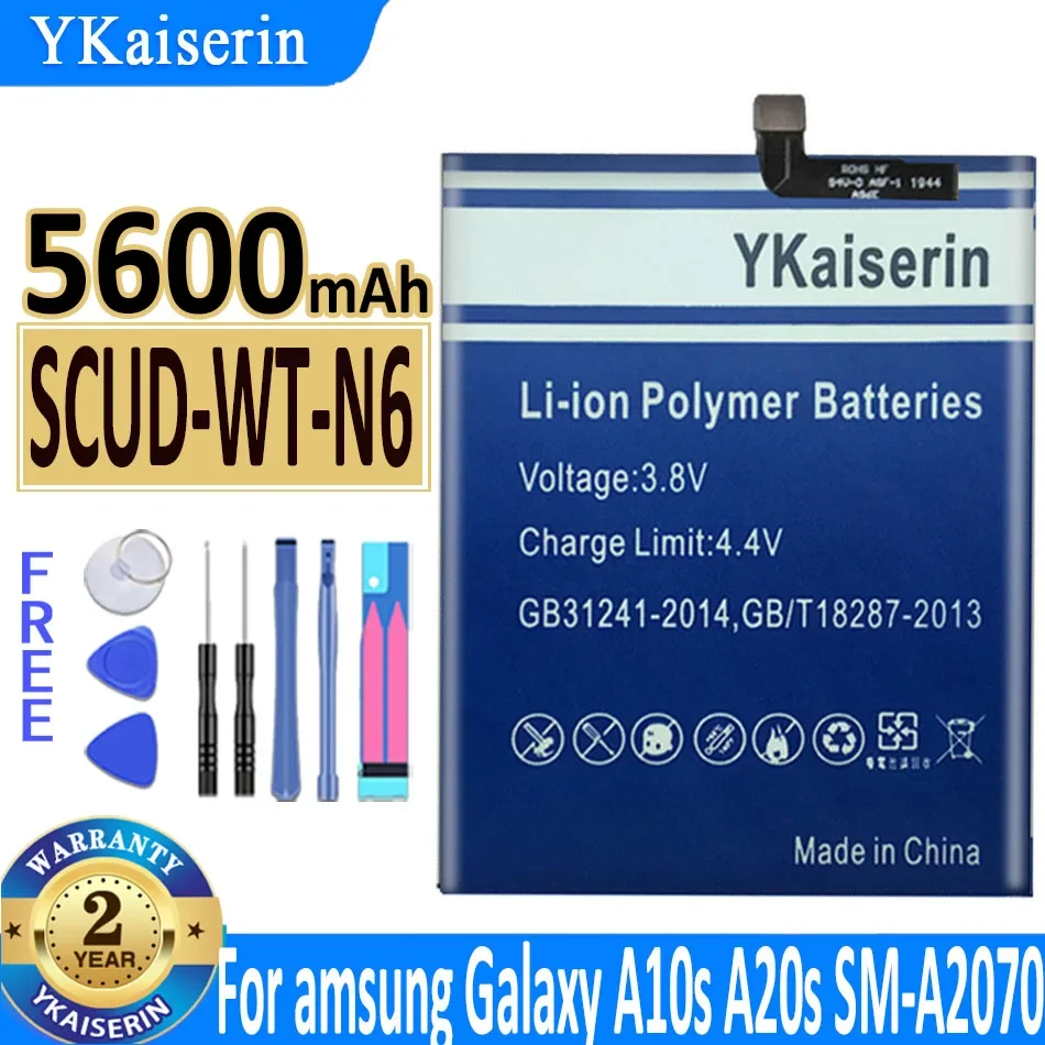 Аккумулятор YKaiserin емкостью 4900 мАч SCUD-WT-N6 для Samsung Galaxy A10s A20s SM-A2070 SM-A107F