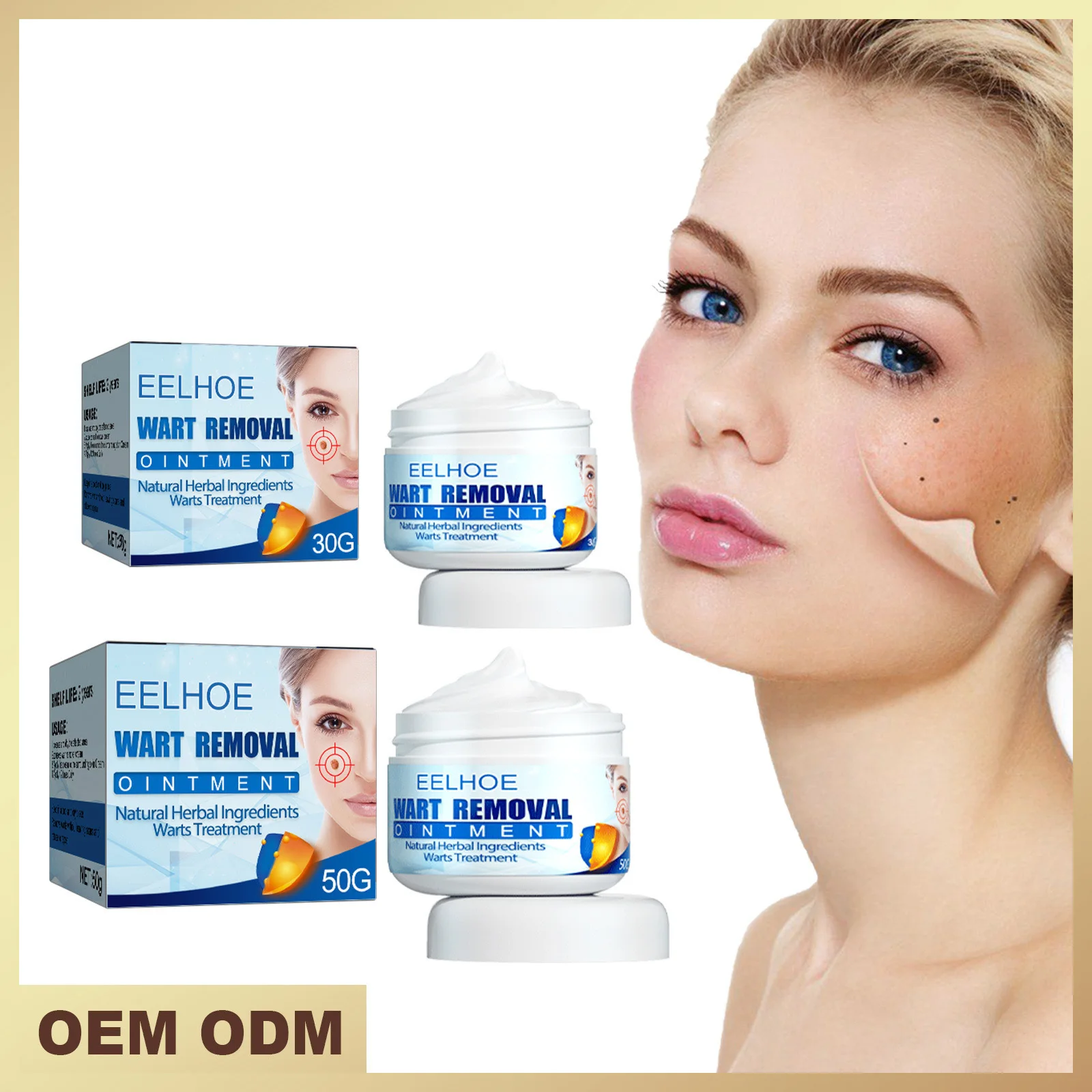 

Wart Remover Cream Plantar For Feet Warts Ointment For Neck Face Armpits Antibacterial Painless Effective Skin Repair Body Care
