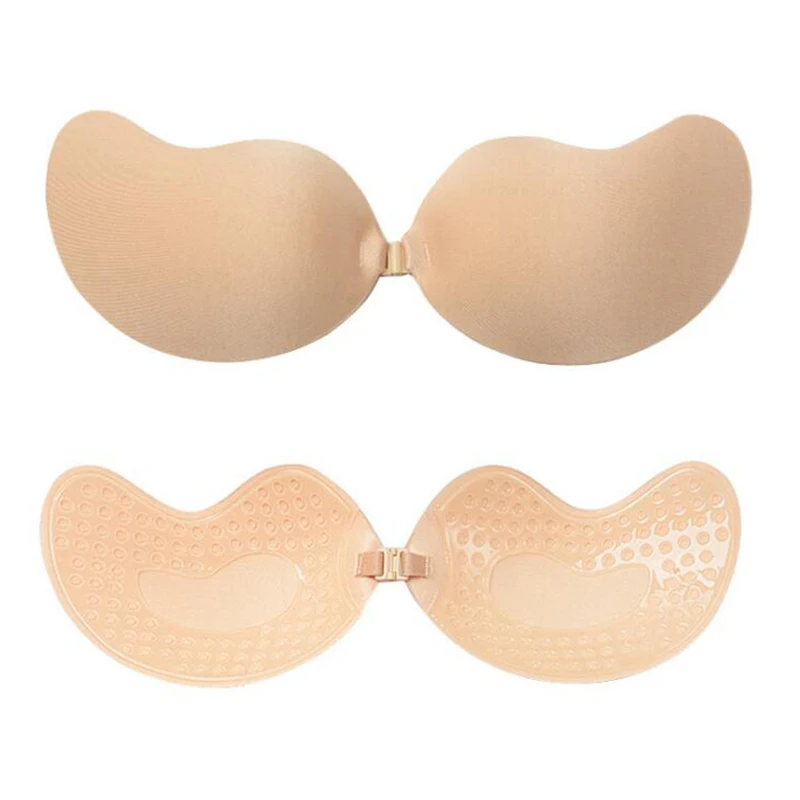 

Nude Bra Buckle Breast Pasty Chest Paste Invisible Bra Strapless Lift Up Push Up Adhesive Invisible A-D Black Chest Stickers