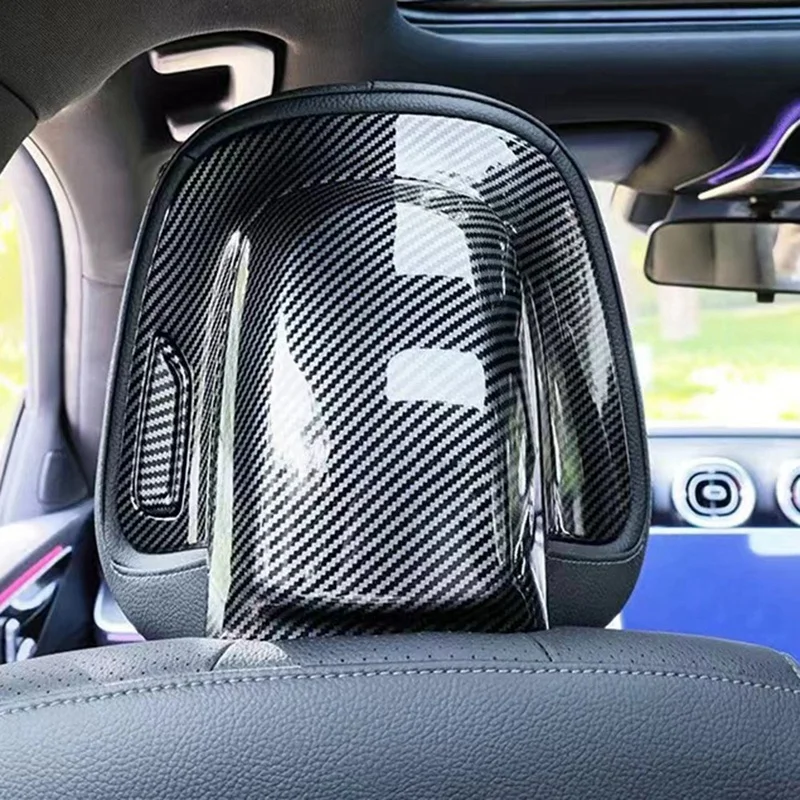 6 шт./компл. салон автомобиля переднее сиденье подголовник панель защитная крышка