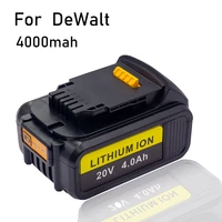 18v 4 0ah max xr battery power tool replacement dewalt dcb184 dcb181 dcb182 dcb200 20v 4a 18 v battery l50 lithium battery