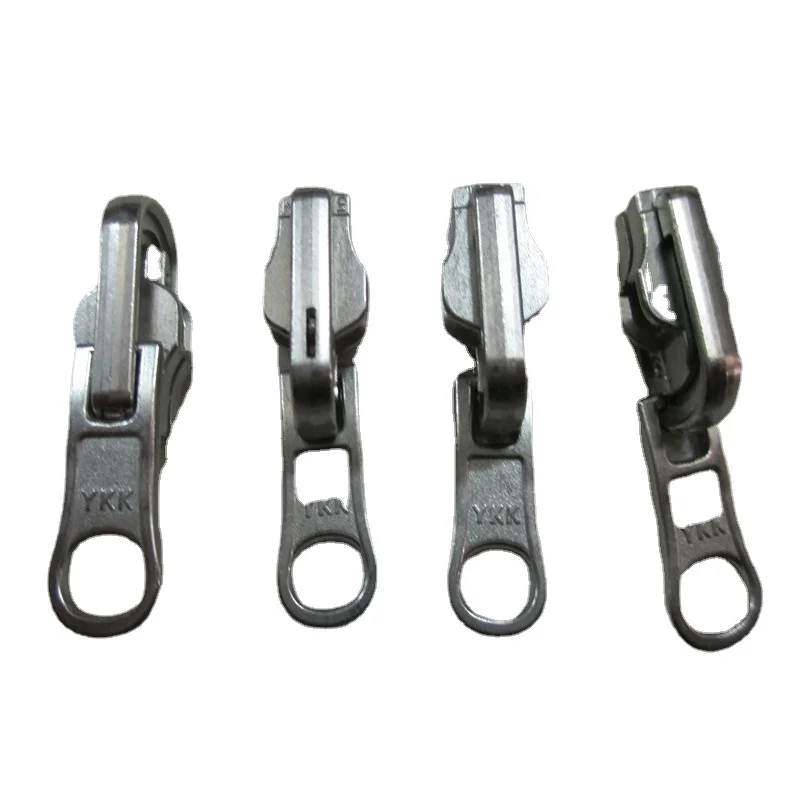 

10pcs/Lot 05 M DU Ykk Reversible with Automatic Lock Slider Head Puller Metal Zipper Repair Tailor Sewing Accessories