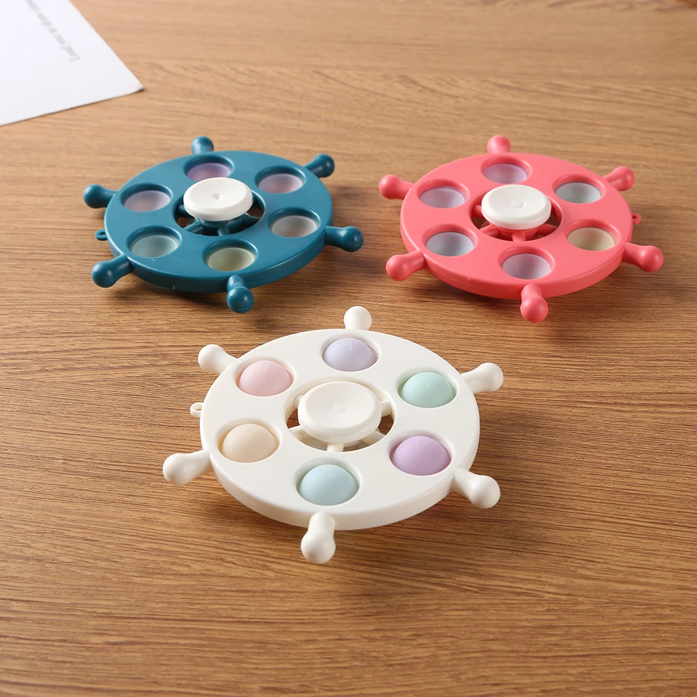 

Детская простая пузырьковая Гироскопическая доска Детские сенсорные игрушки набор для снятия стресса