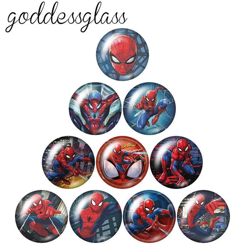 Handmade Marvel “Spider-Man” Large Square Glass Shaped Christmas Ornament~Made In The USA~New Personalization Available