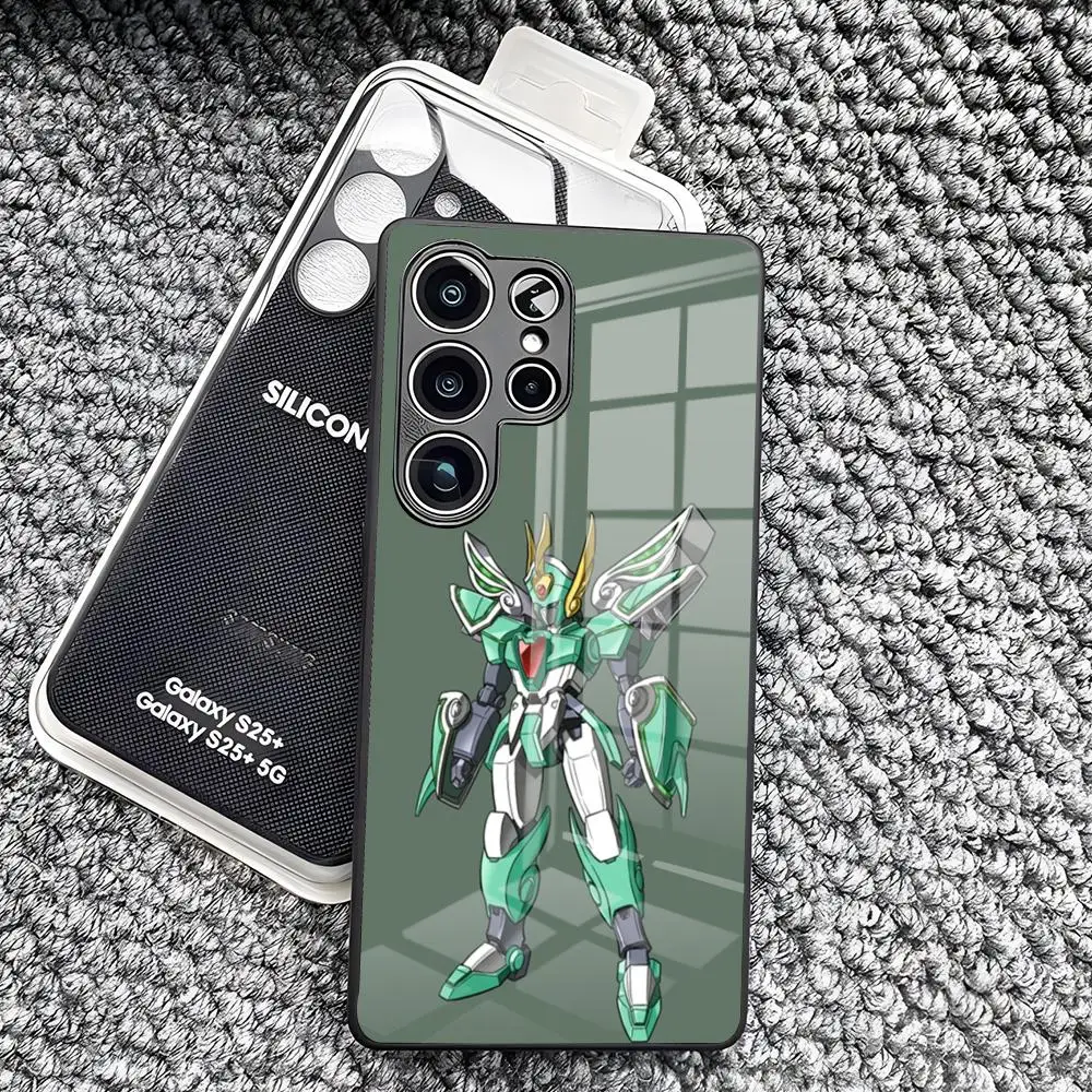 Фото Чехол для телефона M-Mado King G-Granzort для Samsung S26 Ultra S25 Edge Ultra S23 S22 S21 Ultra Plus S24 Fe A57 A37, стеклянная крышка №4