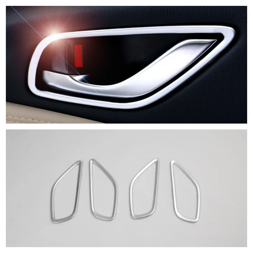 

For Mazda 6 Atenza Gj 2013 2014 2015 2016 2017 C1414 Interior Door Handle Bowl Catch Cover Trim Frame Inner Decoration Sticker