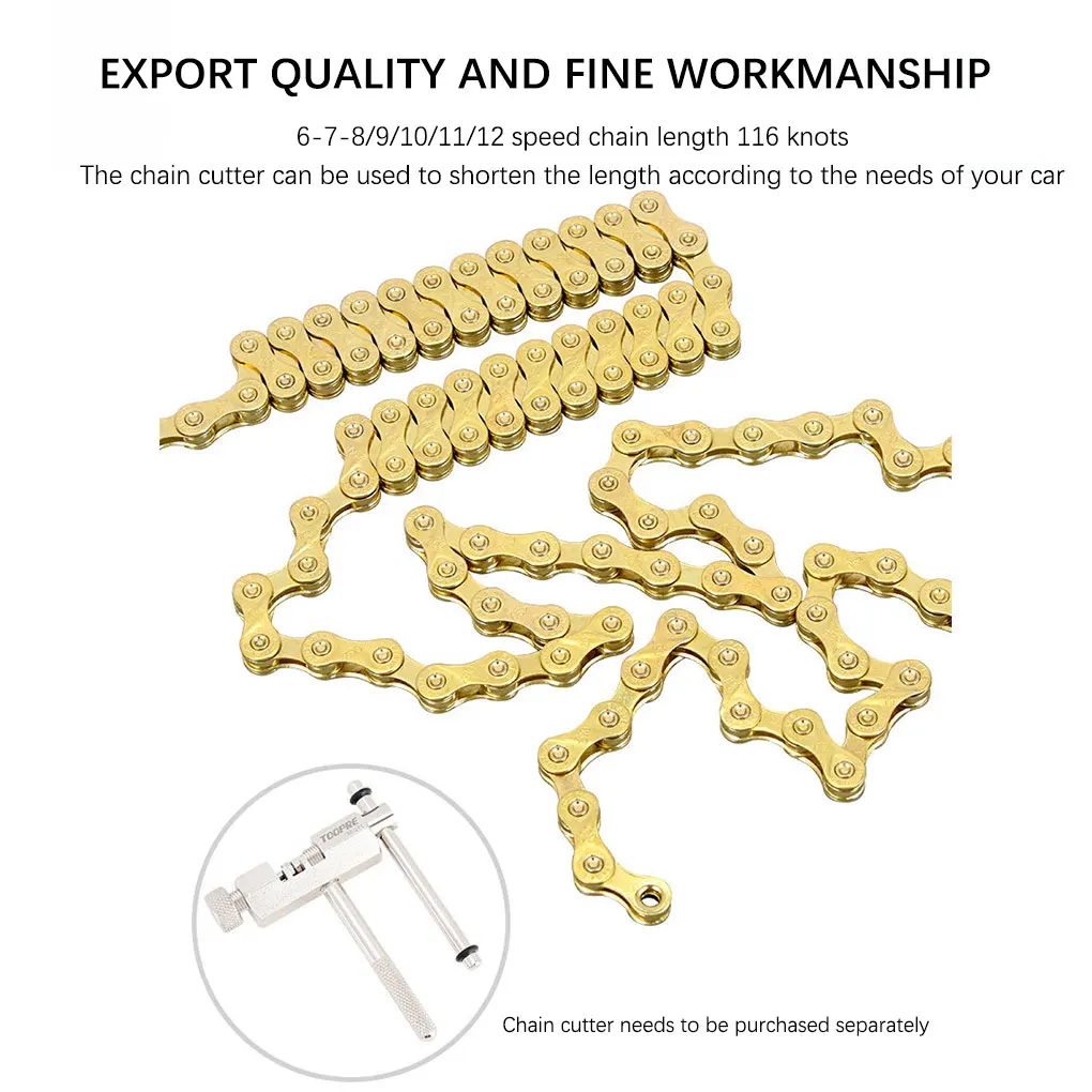 

Цепи велосипедные 9/10/11 скоростей, 116 звеньев