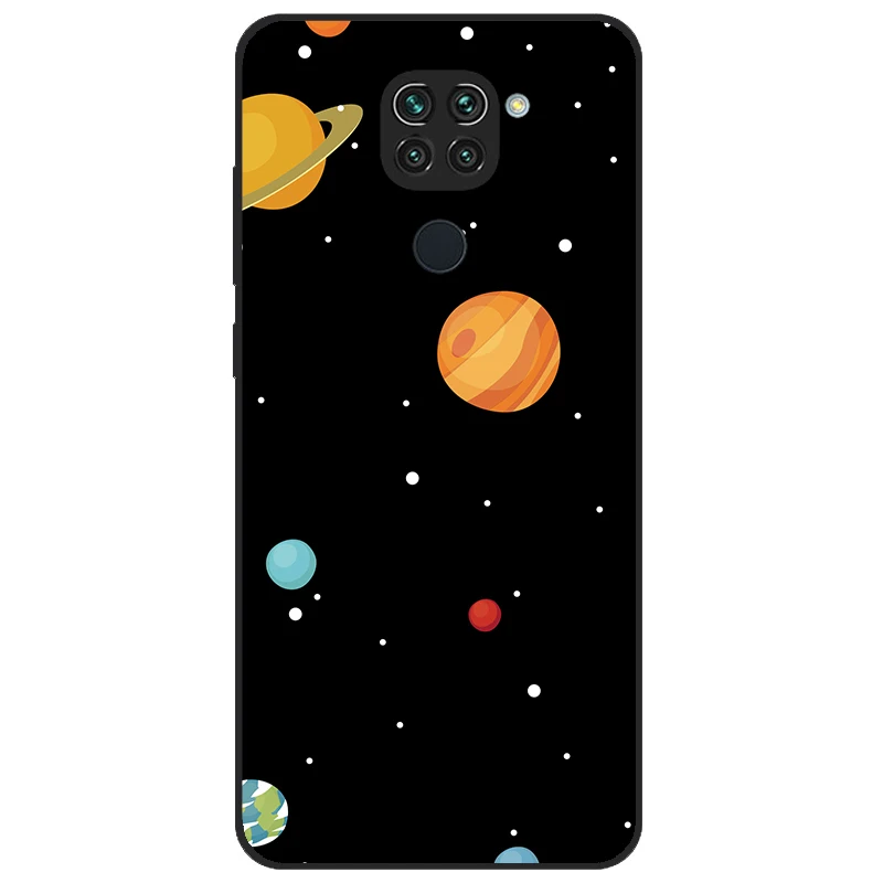 Силиконовый чехол для Xiaomi Redmi Note 9 задняя крышка милый мультяшный мягкий из ТПУ Note9